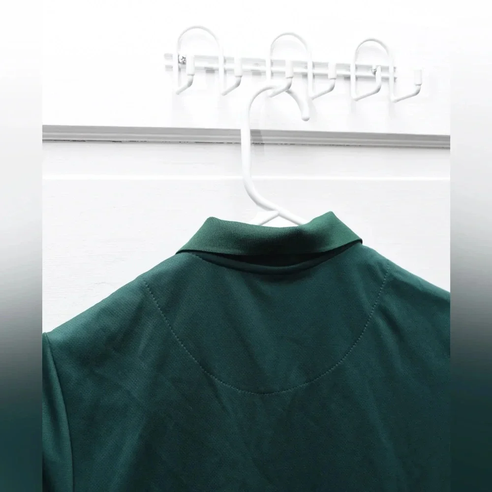 Boys Chaps school approved performance polo dark green size‎ 10-12